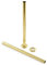 Hot Flow | 300mm Pipe Shroud/Sleeve (Pair) (Un-Lacquered Brass)