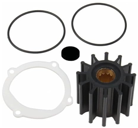 09-812B-1 Water Pump Impeller Raw Sea Impeller Repair Kit for Johnson | Compitable with 09-812B-1 Jabsco 13554-0001 Replaces Sierra Indmar S685007 Sierra 18-3306