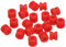 QUARKZMAN Bolas de Goma Antivibración para Controlador de Vuelo RC y Gimbal Bolas de Amortiguación de Goma F4 F7 RC Accesorios DIY para Drones RC (Rojo) 36 Paquete
