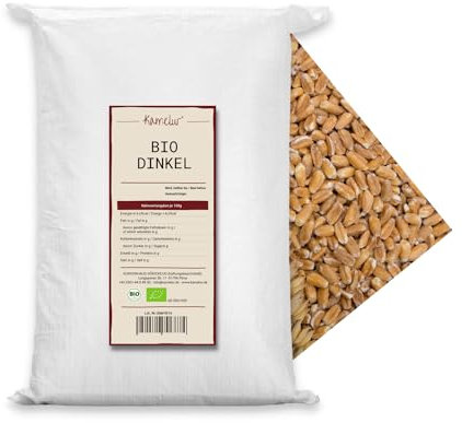Kamelur Bio Dinkel (25kg) Ganzes Korn aus kontrolliert biologischem Anbau in Deutschland