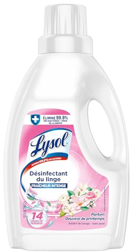 Lysol Additif de lavage Désinfectant du linge Douceur de printemps 1L