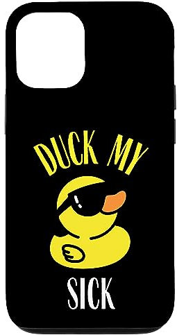 Hülle für iPhone 13 Duck My Sick Lustige süße Gummi-Enten-Sonnenbrille Dirty Joke