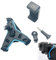 CaméRa D'Action Support Casque,Support de Menton pour Casque,Support Casque Moto Attache Casque,Moto Fixation du Menton,Support pour Caméra d'action de Menton,Sangle de Menton pour Casque de Moto