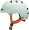 ABUS Fahrradhelm XOXO - Cityhelm im Skater-Look - Helm für Skateboard, Fahrrad, Scooter - mit optimiertem Kinnpolster - für Jugendliche und Erwachsene - Größe S, Grün