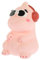 Alasum Dinosaurier Sparschwein für Jungen Dino Spardose Mädchen Sparschwein Geld Dekoration Schlafzimmer pfandflaschen aufbewahrung Vinyl-Sparschwein dekoratives Sparschwein Rosa
