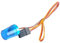 kowaku Feu d'avertissement de voiture RC, lampe clignotante, lampe rotative, lampe d'alarme pour véhicules d'ingénierie 1/14, Bleu