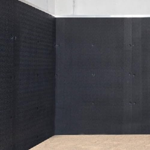Stables Wall Mats - Horse Stable Livestock - Soft Black EVA - 10mm x 1.8m x 1.2m (1 Mat)