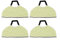HomeVortex 4/8PCS Mop Pads, Mop Pad Refills Suitable For Various For Shark Robot Vacuum Models Including The RV Series Lineup(4 PACK)