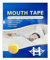 ChaneeHann Mundtapes zum Schlafen Mouth Tape for Sleeping H-förmige Atmungsaktive Baumwolle 60 Stück 40×47 mm Himmelblau für entspannte Nächte