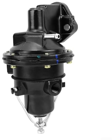 Bomba de combustible mecánica de metal para Mercruiser OMC Marine Motores 2.5 3.0 3.7 litros Capacidad de extracción fiable Fácil instalación Negro