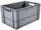 Bac gerbable - 600x400x320 mm 60L gris norme Europe - 5069080