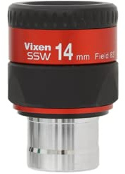 Vixen Optics 37125 SSW ED Ultra Wide 14 mm Okular (rot)