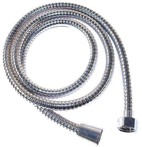 Soytich 2m Duschschlauch, Silber, Kunststoff, 12.7 mm, 4 bar, Bulk 1 Stück