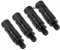 jshanmei 4/lot Full Metall Quick Release Adapter Stecker Fisch, Halterungen Karpfen Angel Pod Bank Stick Bissanzeiger Rod Halter Abnehmbarer Karpfenangeln Tackle