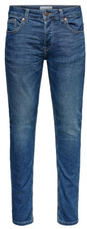 ONLY & SONS Herren Onsloom Jog Pk 8472 Noos Slim Jeans, Blue Denim ,29W / 32L