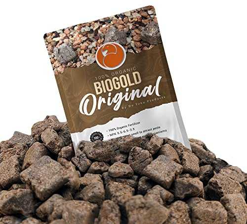 BioGold Bonsai Fertilizer Pellets - Time Released Fertilizer + Plant Food That Will Not Harm Plants or Encourage Mold Growth