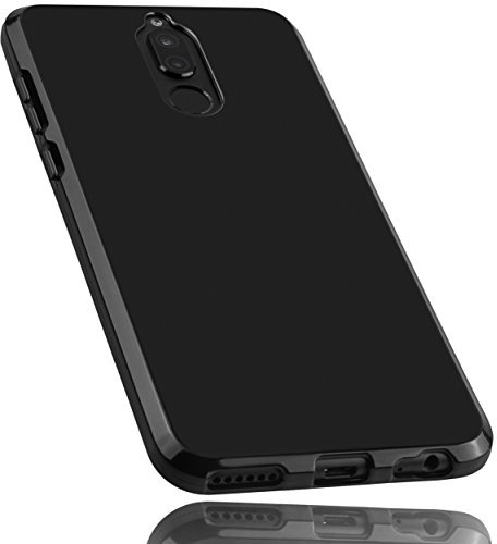 mumbi Hülle kompatibel mit Huawei Mate 10 Lite Handy Case Handyhülle, schwarz