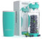 Infusion Pro Wasserflasche mit FruchtEi 900 ml mit isolierter Hülle und 50 RezeptFruchtInfusionsWassereBook Bodenladung großes WasserEi für mehr Geschmack Einzigartige Geschenkidee für Frauen