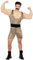 W WIDMANN MILANO Party Fashion - Costume da uomo forte, tuta con camicia muscolare, culturista, carnevale