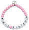 Majas Perlen Armband Big Sister - Acryl rosa - Perlen 6mm - Rosenquarz Labradorit Amazonit uvm. möglich - Größen 12cm bis 21cm - Handmade personalisierbar