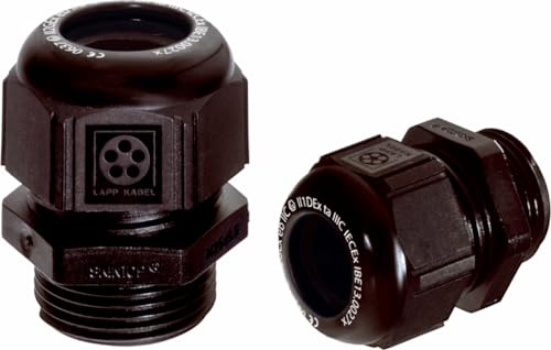 Polyamid-Kabelbank M25 IP68 SKINTOP K-M 25 ATEX schwarz 54115230 Lapp Kabel 4044773335651