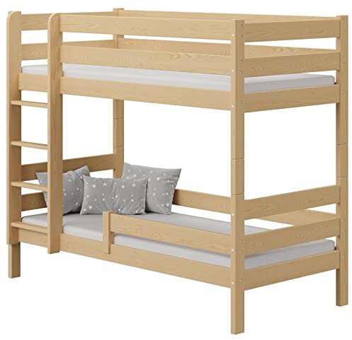 Etagenbett aus Kiefernholz, 80 x 180 cm, Kiefer Victor