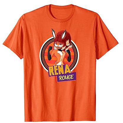 Miraculous Ladybug Orange Collection Rena Rouge badge T-Shirt