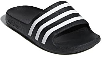 adidas Aqua Kids Adilette Badelatschen (schwarz, EU Schuhgrößensystem, Jugendliche, Numerisch, M, 31)