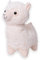 TE-Trend Alpaka Kuscheltier Plüschtier Lama Stofftier Süßes Alpaca Geschenk Mädchen Spielzeug Höhe 42cm Creme Weiß
