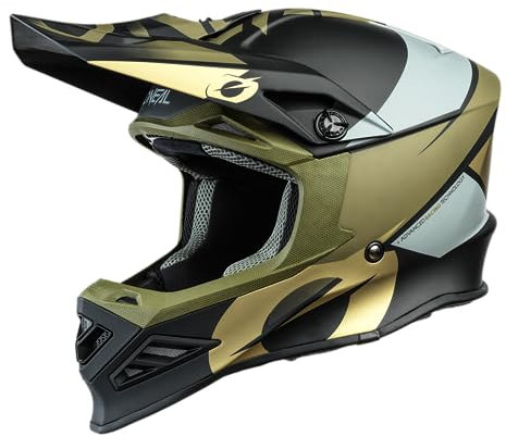 O'NEAL F-SRS Glitch Casque Noir/Bronze Taille S