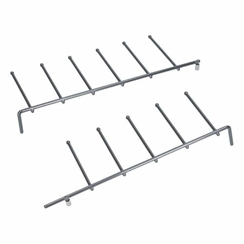 LUTH Premium Profi Parts Oberkorbeinsätze kompatibel mit Siemens 00645111 Klappstachelreihen für Gläser Geschirrspüler