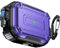 Chicfun Amour Lock for AirPods Pro 2nd Generation Case with Secure Lock & Keychain, Compatible with MagSafe [360° Heavy Duty Protective] AirPods Pro Case 2nd/1st Hard Protective Locking Cover Purple