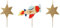 Set 3 Kerzen Flugzeug Sterne Kuchendeko Flugzeug Geburtstag Junge Cake Topper Tortenstecker Cupcake Muffin Kindergeburtstag Geburtstag Kinder