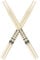 SHAEVLE Bacchette per batteria 5A classiche in legno d'acero, con punta in legno, per adulti, bambini e principianti, 2 paia