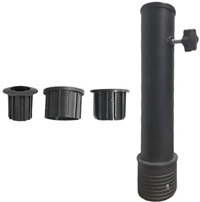 perfk Soporte para Sombrilla, Soporte para Sombrilla Resistente para Jardín, Balcón, Patio Trasero