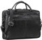 STILORD 'Zenon' Leder Aktentasche Laptoptasche 15.6-16 Zoll - Business Umhängetasche Groß - Ledertasche DIN A4 Dokumententasche - Arbeitstasche Echtleder Herren & Damen, Farbe:schwarz