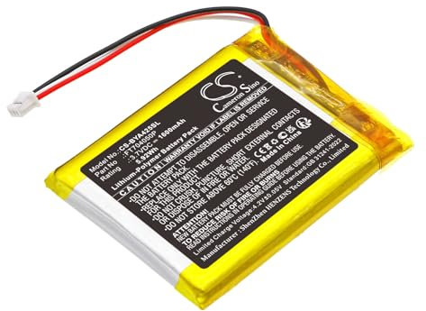 TCTK Akku 1600mAh Kompatibel mit [Babymoov] A014425, A014431, Babyphone Yoo Twist Ersetzt FT704050P