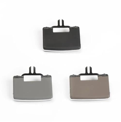 XEBRAD Auto-Armaturenbrett-Reparatursatz for Klimaanlage, Lüftungsschlitze, Schiebeclips, for Mercedes-Benz W164 X164 M ML GL Entlüftungsclip für Klimaanlage(Grey)