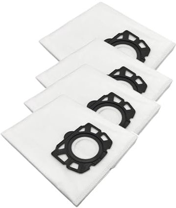 Sac À Poussière De Rechange Compatible, Compatible Avec Karcher, WD4 WD5 WD6 MV4 MV5 MV6 Accessoires For Aspirateur Eau Et Poussière Sac D'aspirateur, Sac, Accessoires For Aspirateur(4pcs)