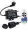 HEGEHE 220V Universal Dimmer, 23 Tasten RF-Fernbedienung + 1500W Controller, Plug-in Switch Dimmer Fernbedienung, Allgemeines Modell für 220V LED Blubs/LED Streifen Strip/LED Lichtkette