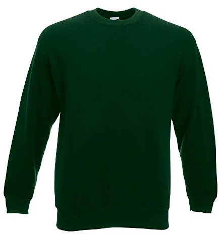 Fruit of the Loom Herren Set In Sweat Sweatshirt, Grün (Bottle Green), X-Large