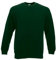 Fruit of the Loom Set-in Classic Sweat-Shirt, Opaque, Vert-Vert Bouteille, X-Large Homme