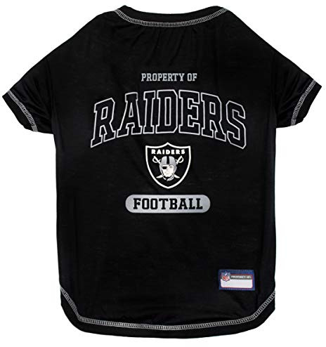 Pets First Oakland Raiders T-Shirt, Small