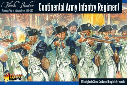Warlord Games WLWGR-AWI-04 Continental Infantry Regiment, 28 mm