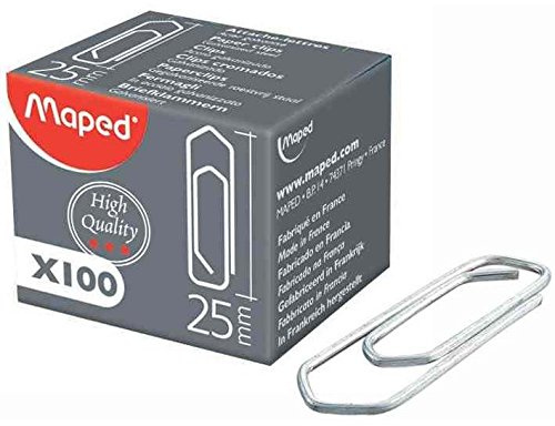 Maped B¸roklammern, galvanisiert, 32 mm, Kleinpackung VE = 1