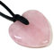 Taurus Halskette mit Geburtsstein in Herz-Form, Quartz, Rosa