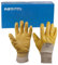 SW-Stahl nitrilo Guante algodón, grandes 10, Amarillo, 11502l