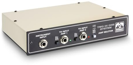 Palmer TINO SYSTEM - Switching System 2 Guitar Amplifiers to 1 Cabinet with Remote Input