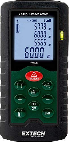 Extech DT60M Laser Distance Meter, Green