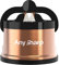 AnySharp Pro Metal Knife Sharpener | Hands-Free Safety, PowerGrip Suction | Sharpens All Kitchen Knives | Ideal for Hardened Steel & Serrated | World's Best | Compact, One Size | Copper, Metal